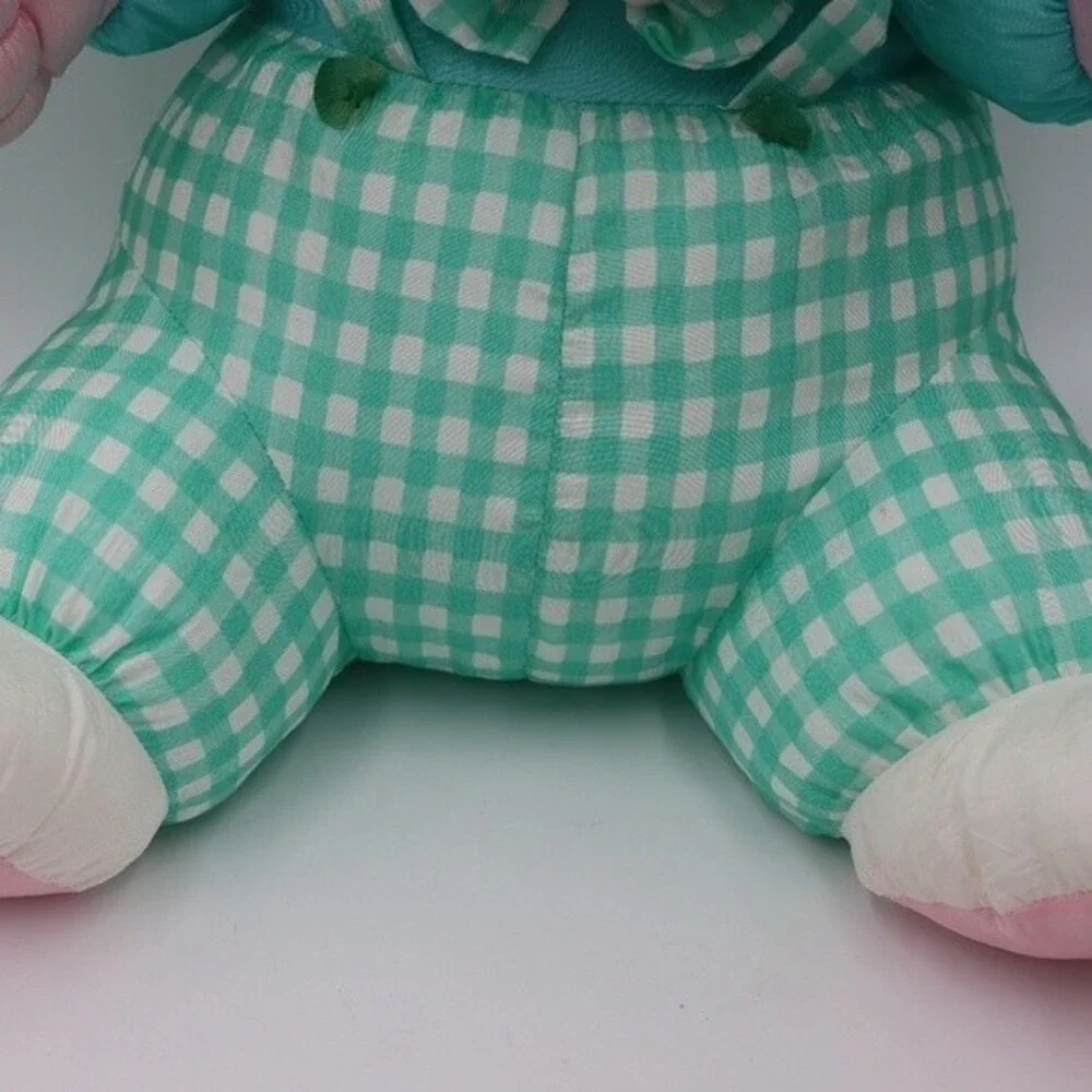 International Silver Vintage 90s Large Easter Bunny Plush Toy 27